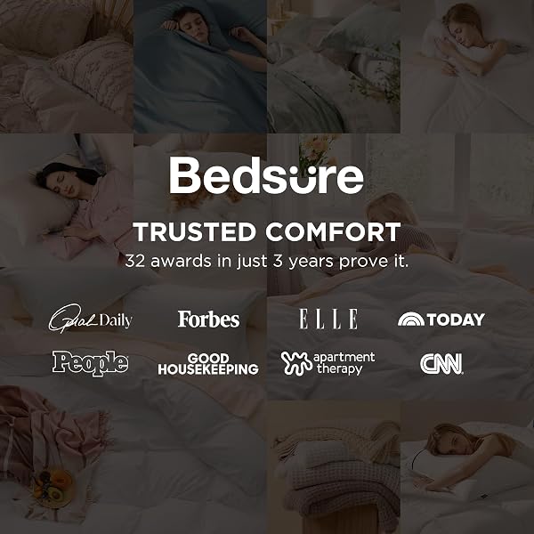 Bedsure White Duvet Cover King Size - 3 Pieces Prewashed Cotton-Like Polyester Extra Soft Bedding Set, Includes 1 Duvet Cover 104x90 Inches with Zipper Closure & 2 Pillow Shams, Comforter Not Included - 3