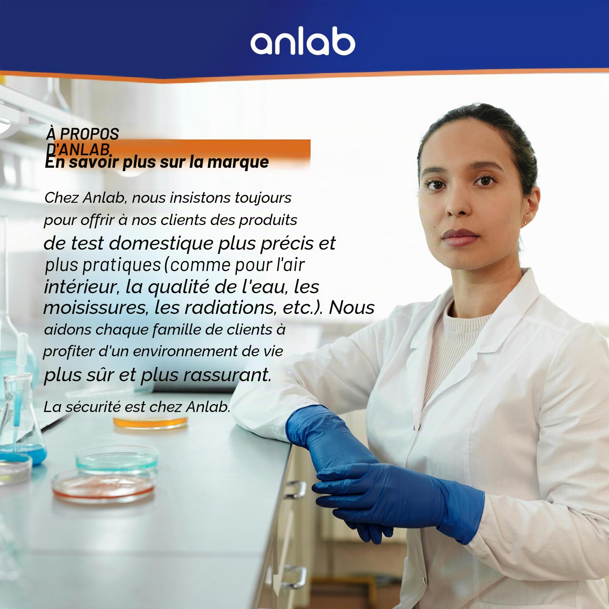 Kit de test de moisissure pour la maison – Détecteur de moisissures à faire soi-même | Test du système CVC | Surfaces de la maison | Kit de test de qualité de l'air intérieur – Scellé séparément (3)
