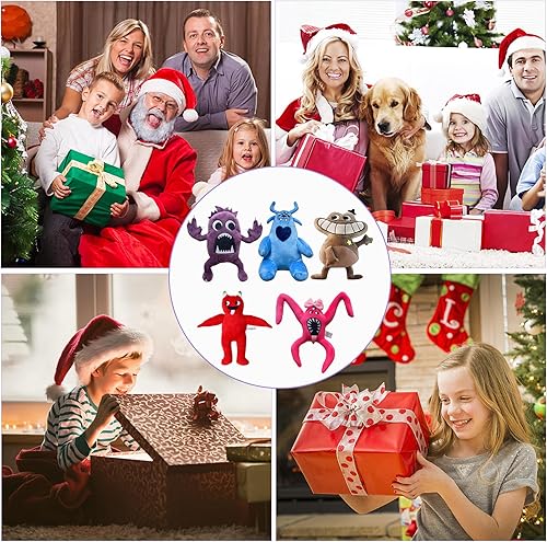 Miniatura 7 de Jonisquees Lindo juguete de peluche para niños de 9.8 pulgadas, bonito regalo para cumpleaños y Año Nuevo, para niños de 3 años en adelante (C)