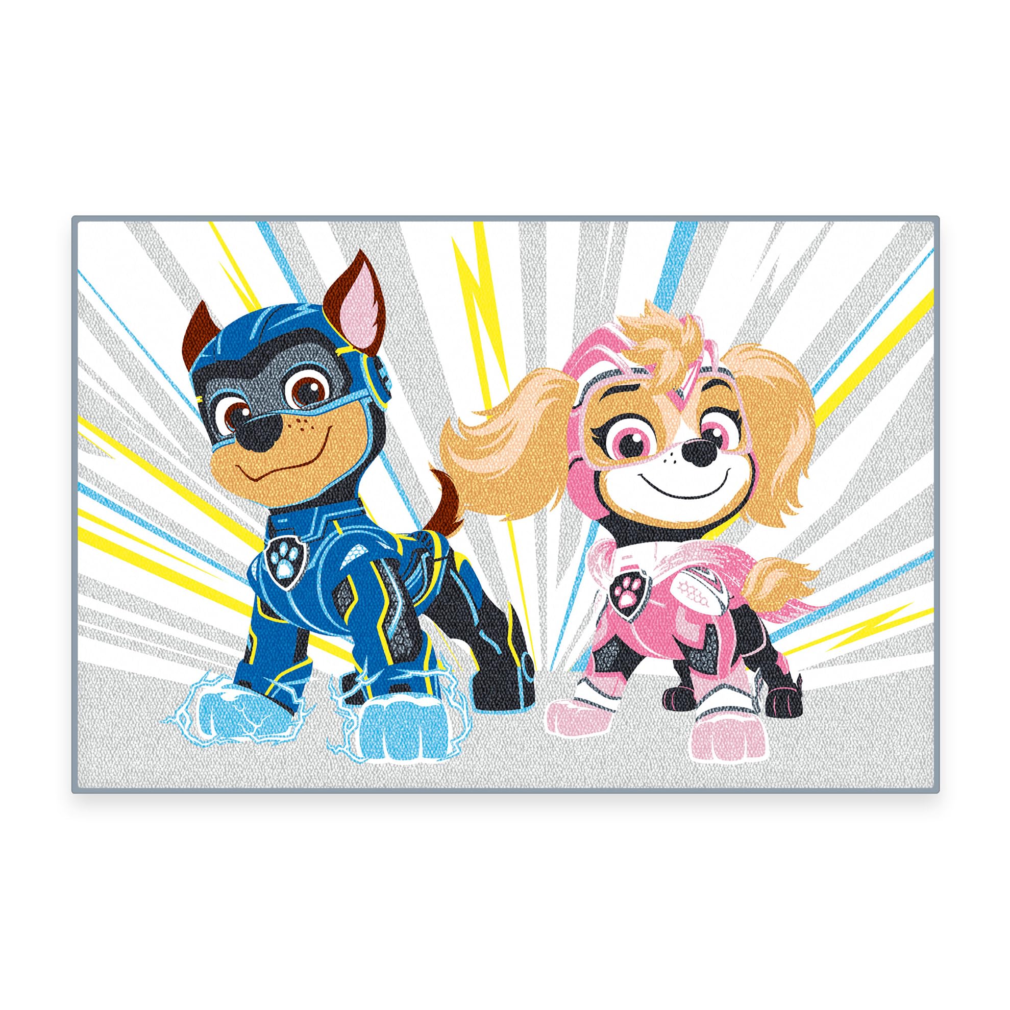 Herding Multicoloured Paw Patrol Rug 50 X 75 Cm Front 100% Polyamide