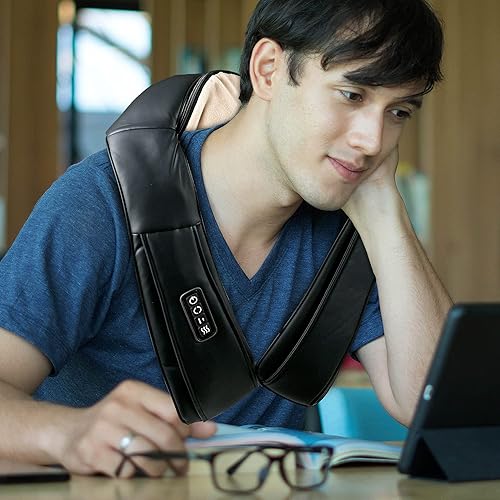 Vista 6 de Carepeutic Masajeador sueco para aliviar el estrés total del cuello y los hombros