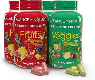 Sponsored Ad - Balance of Nature Fruits & Veggies Supplements - Whole Fruit and Vegetable Ingredients for Women, Men, and ...
