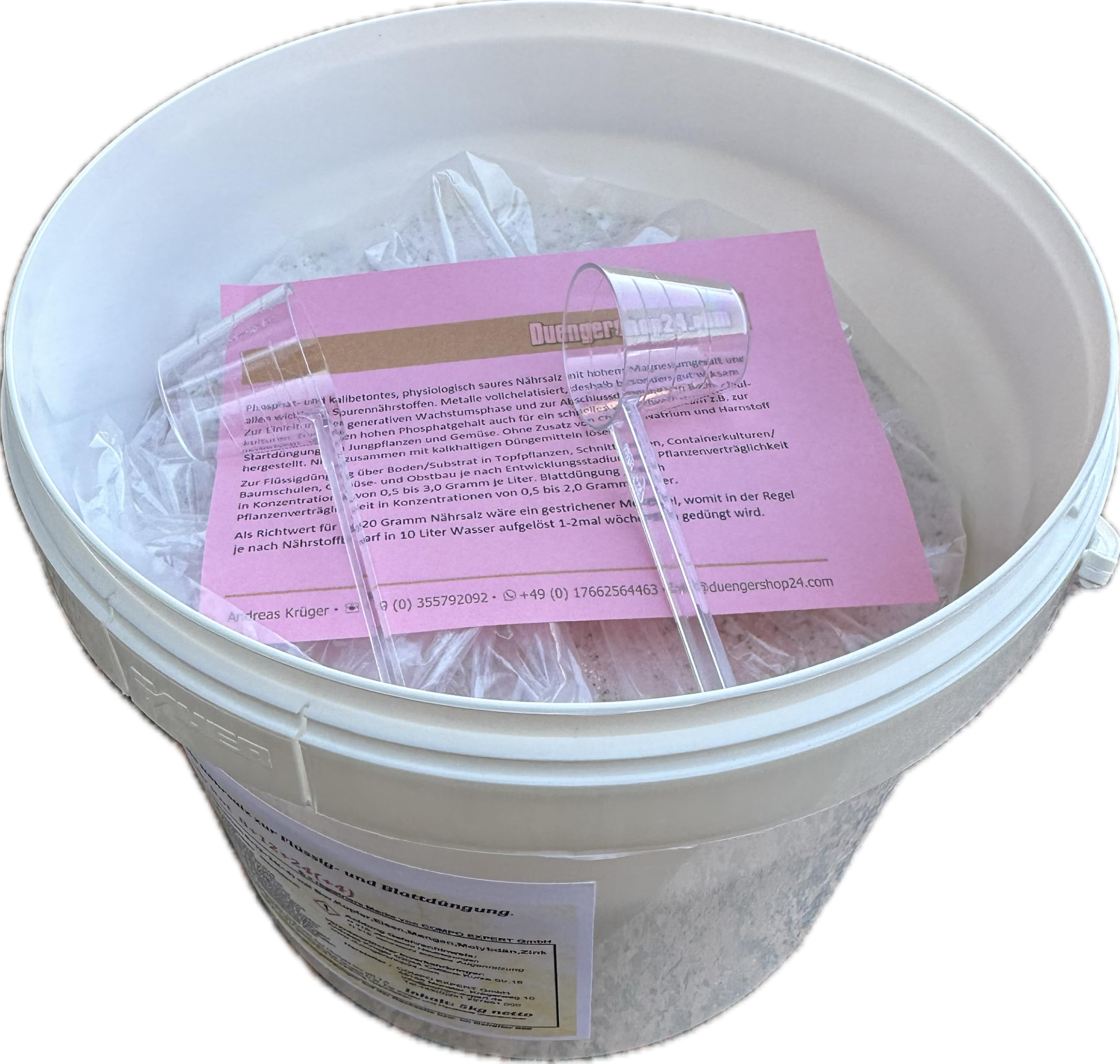 COMPO HAKAPHOS Nhrsalz 'Rot' 5 kg Universal-Dnger fr Zimmerpflanzen