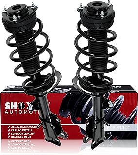 Shoxtec Front Pair Complete Struts Assembly Replacement for 2008-2010 Chrysler Town & Country 2008-2010 Dodge Grand Caravan Coil Spring Assembly Repl. part no. 171128LR