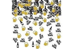 120 Pieces Table Confetti, Stunning Retirement Party Table Confetti