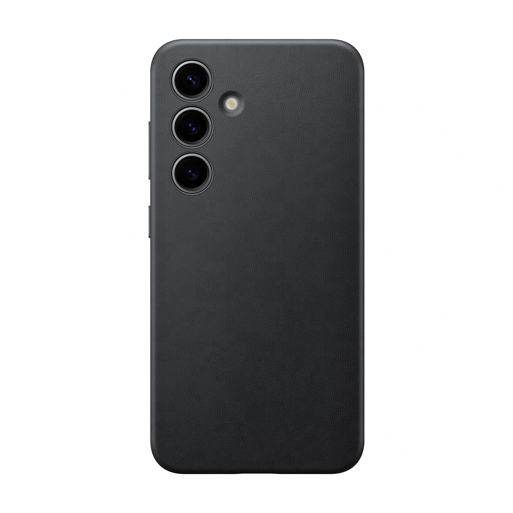 Samsung Galaxy S24 wegańskie skórzane etui, czarne