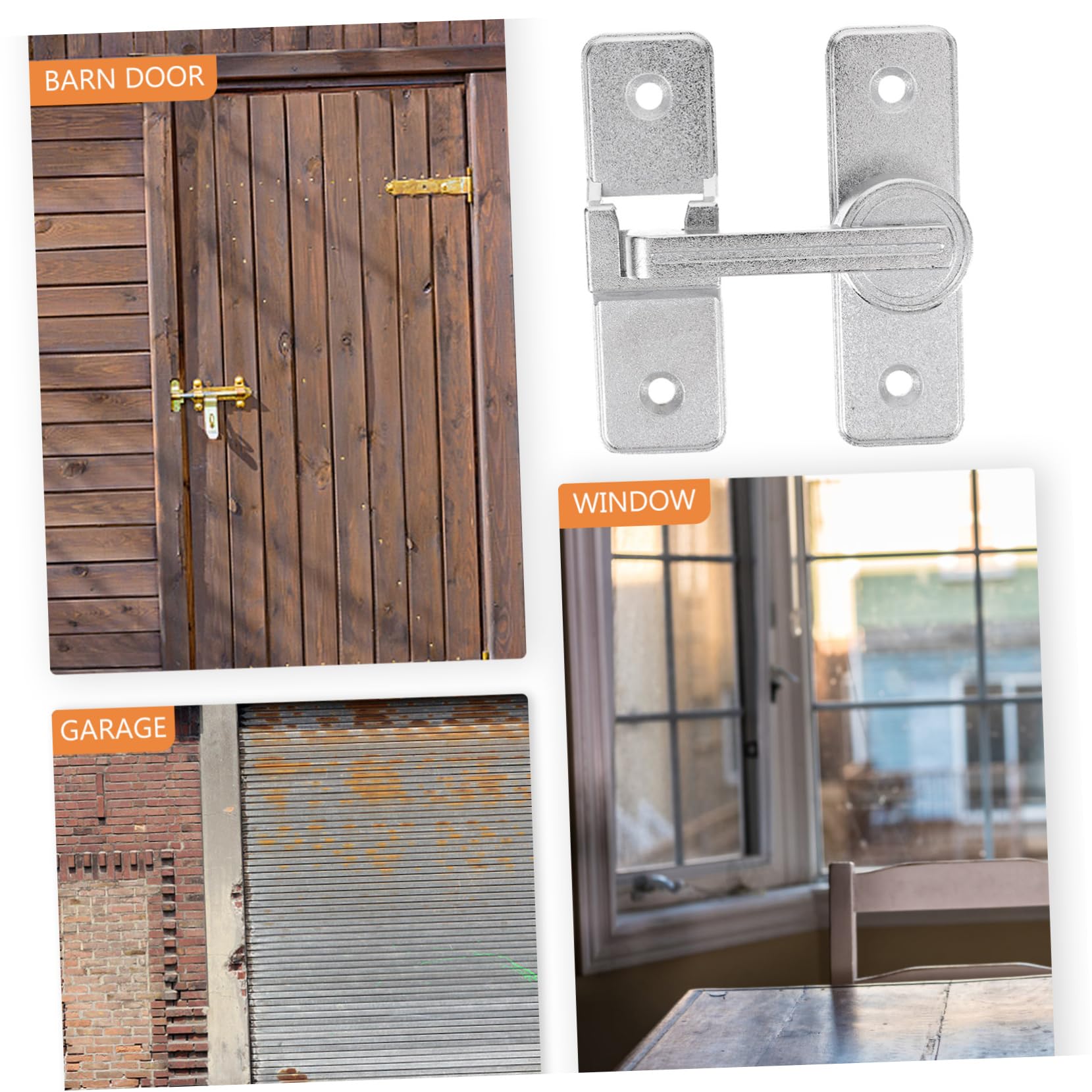 Hemobllo 5stücke Barn Door Lock Türverriegelung Für Schiebetüren Stabiler Und Praktischer Türverschluss Für Privatsphäre Und