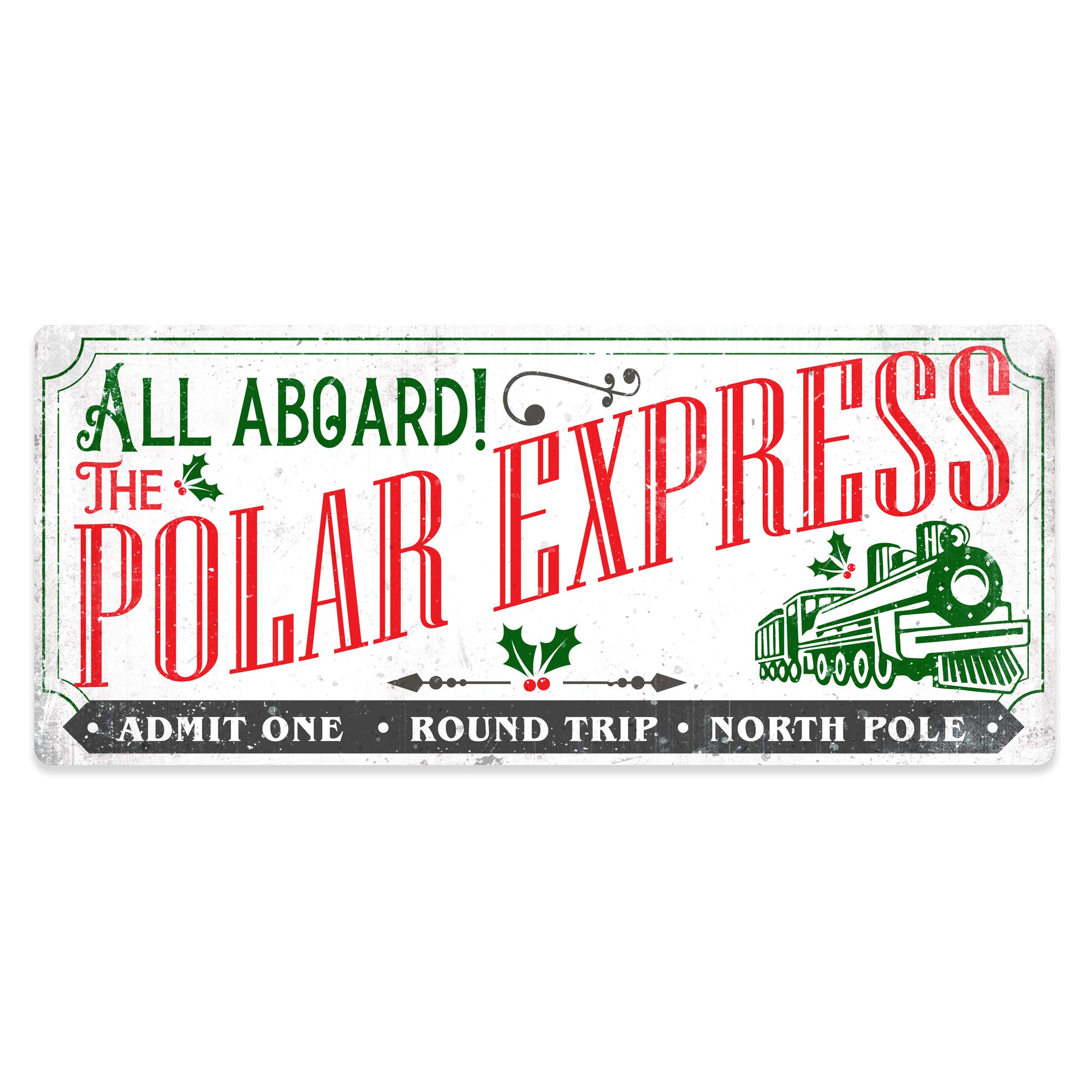 Polar Express – Sticky Pads | Printed Metal Wall Sign Plaque