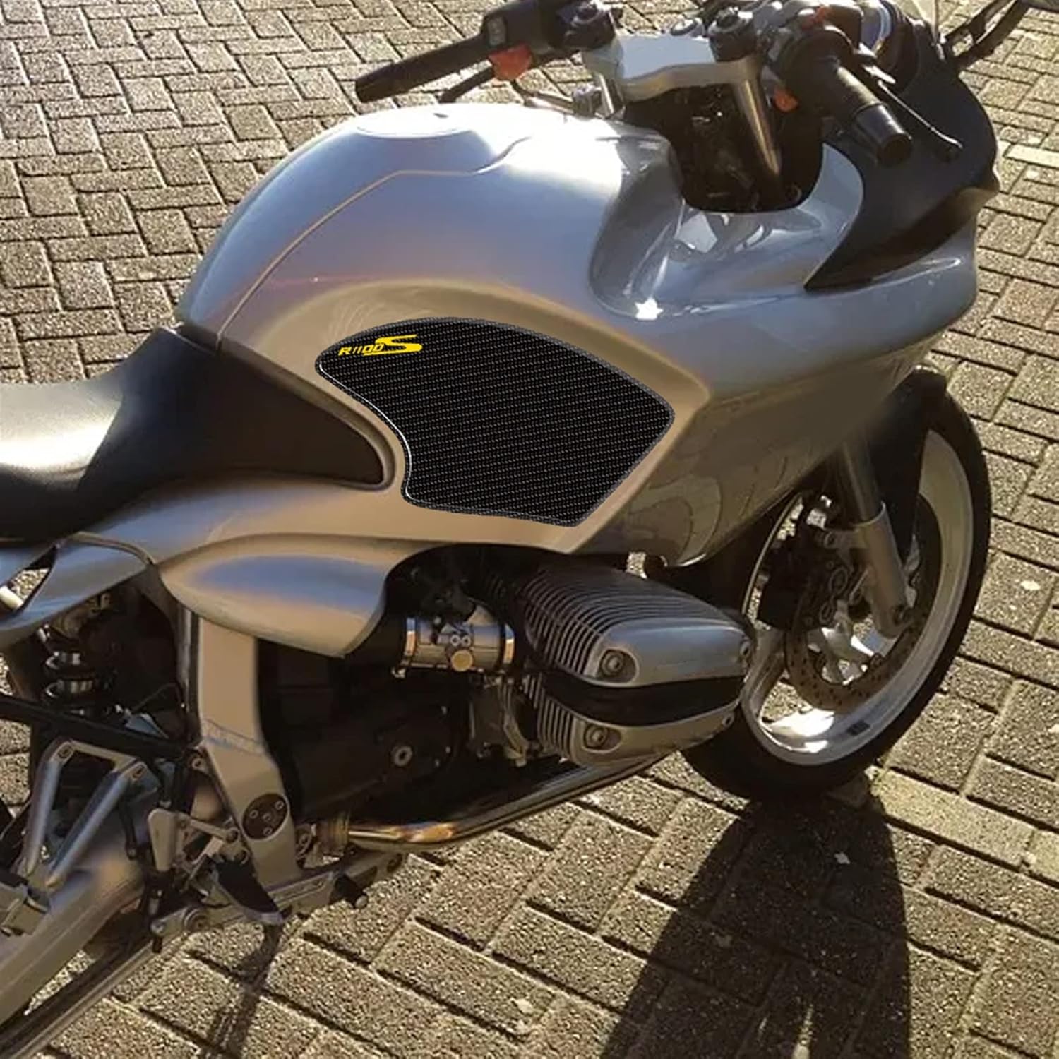 オートバイのタンクパッドステッカー に適合するBmw R1100S 炭素