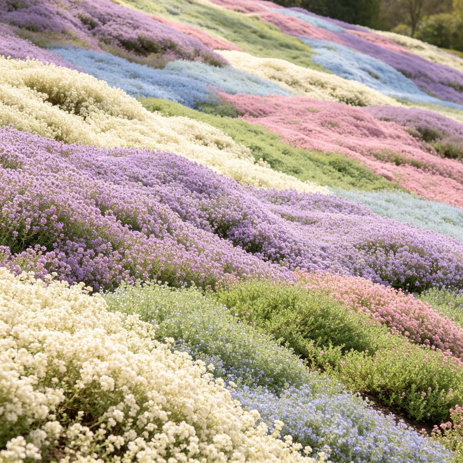Mix Creeping Thyme Seed-Hardy，Perennial,Excellent Display，Groundcover