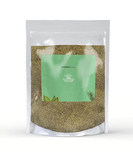 Miniatura 3 de Unpretentious Paquete de tomillo molido, hojas de albahaca y copos de orégano, 1 libra cada uno, hierbas tradicionales, mezclas dulces y saladas