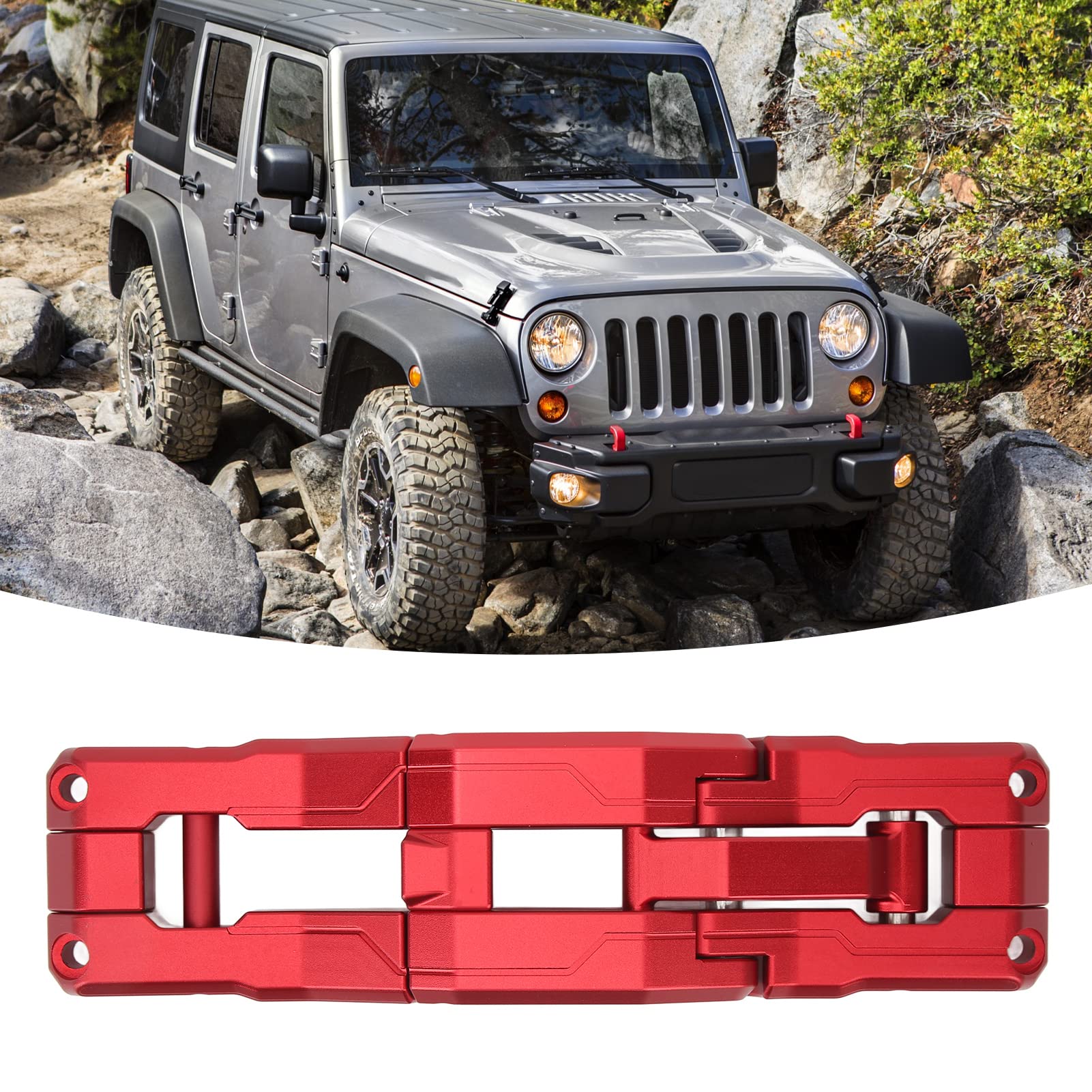 ドアヒンジステップフットペダルアルミ合金ラングラーJK JKU JL JLU Amazon.co.jp: アルミ合金ドアヒンジステップフットペダル ラングラー