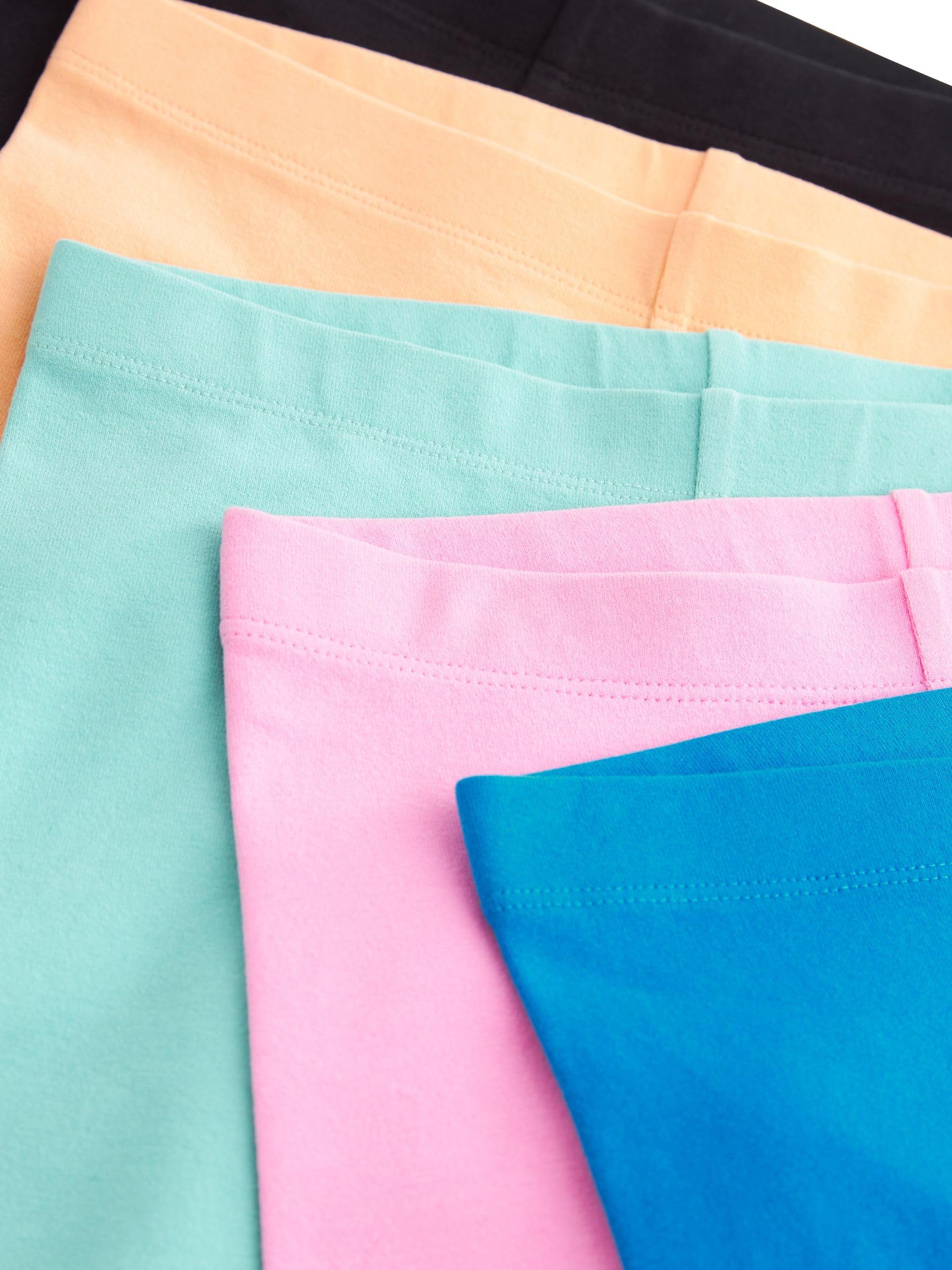 NEXT Mädchen Fahrrad-Shorts, 5er-Pack