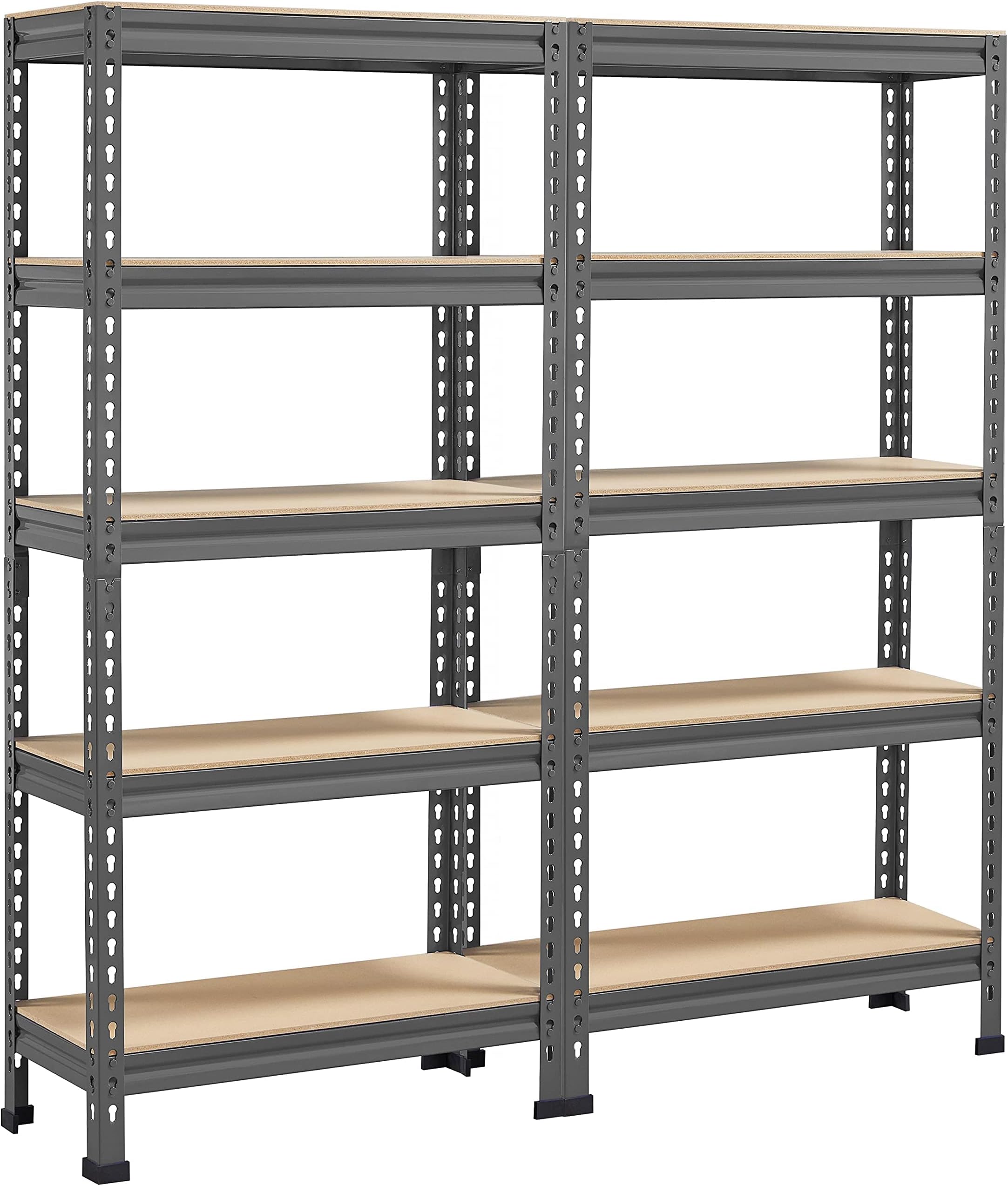 Shelf Creations BASIC Schwerlastregal 200x130x50cm - 4 Böden Verzinkt Bis 600kg