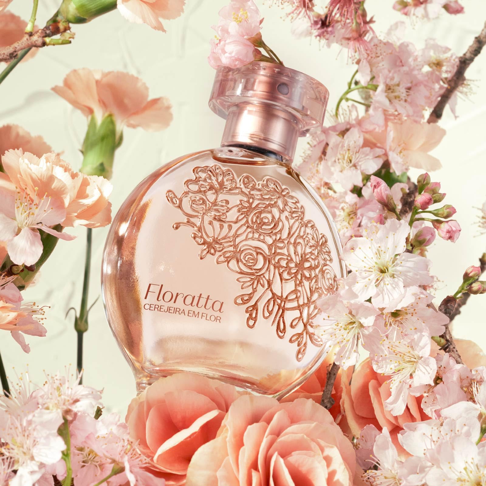 O Boticário Floratta Kirschblüte Eau de Toilette EDT Eau de Toilette für Damen, blumiger Duft, fruchtig, 75 ml, Maiglöckchen