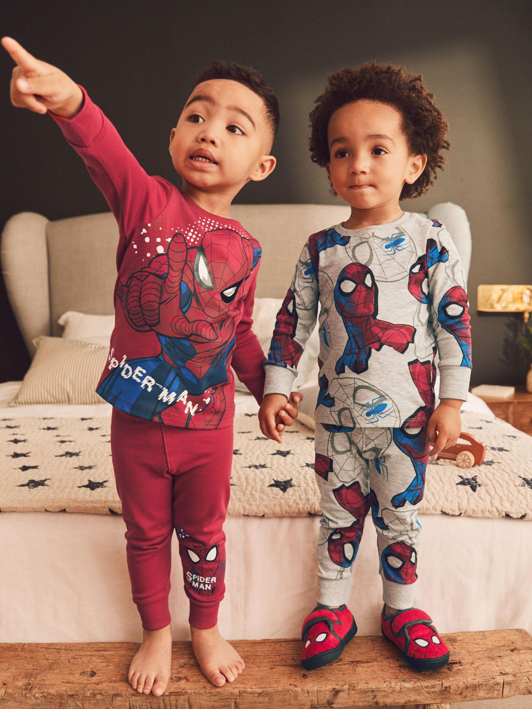 NEXT Garçon Lot de 2 Pyjamas douillets