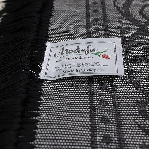 Miniatura 6 de Modefa Alfombra de oración de terciopelo islámico turco, gruesa, ancha, suave, para hombres y mujeres, tapete de oración grande, regalo de Eid y