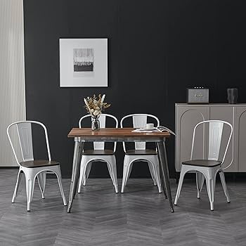 ベランダチェアデザイナーズ Modern Dining Table chair 81Td2ZuLR6L._UF350,350_QL80_.jpg