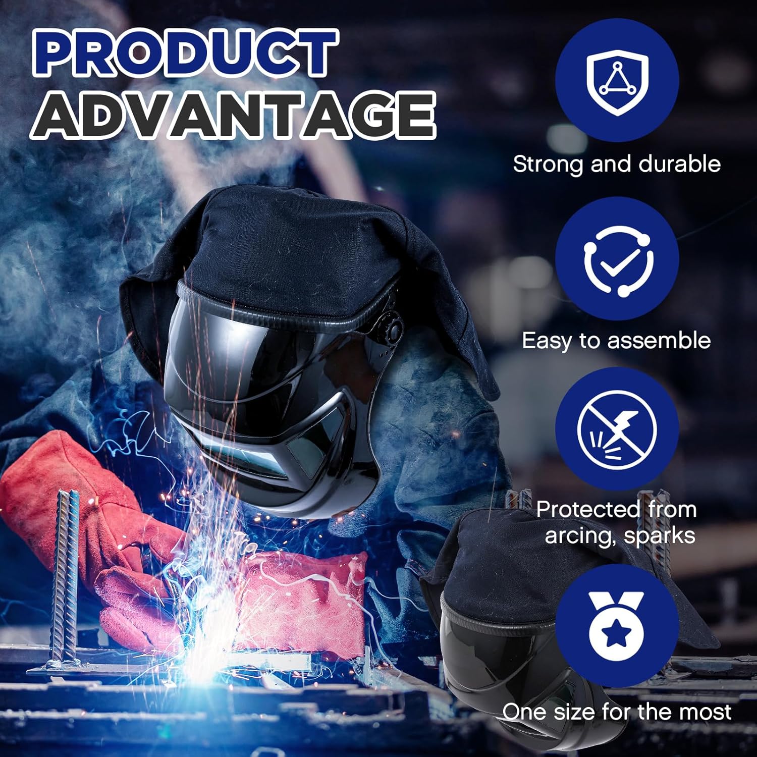 Welding Hood for Safety and Comfort