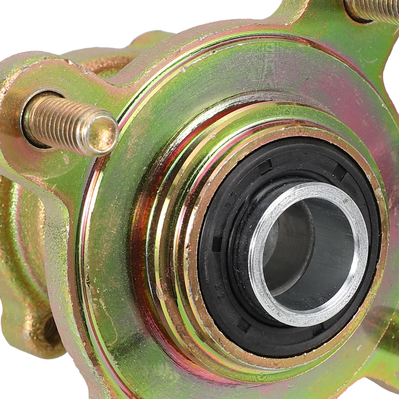 VALICLUD Mozzo Ruota Anteriore ATV 4 Fori 15Mm, Cerchione Go-Kart 88Mm, Ricambio per Go-Kart 50-110cc, Consigliato per Terreni Fuoristrada e Piste Sterrate