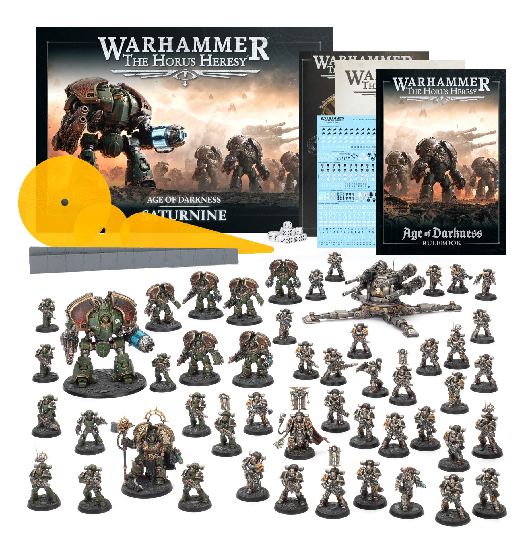 Games Workshop - Warhammer - The Horus Heresy - Age of Darkness: Saturnine Boxed Starter Set (3rd Edition - 2025)