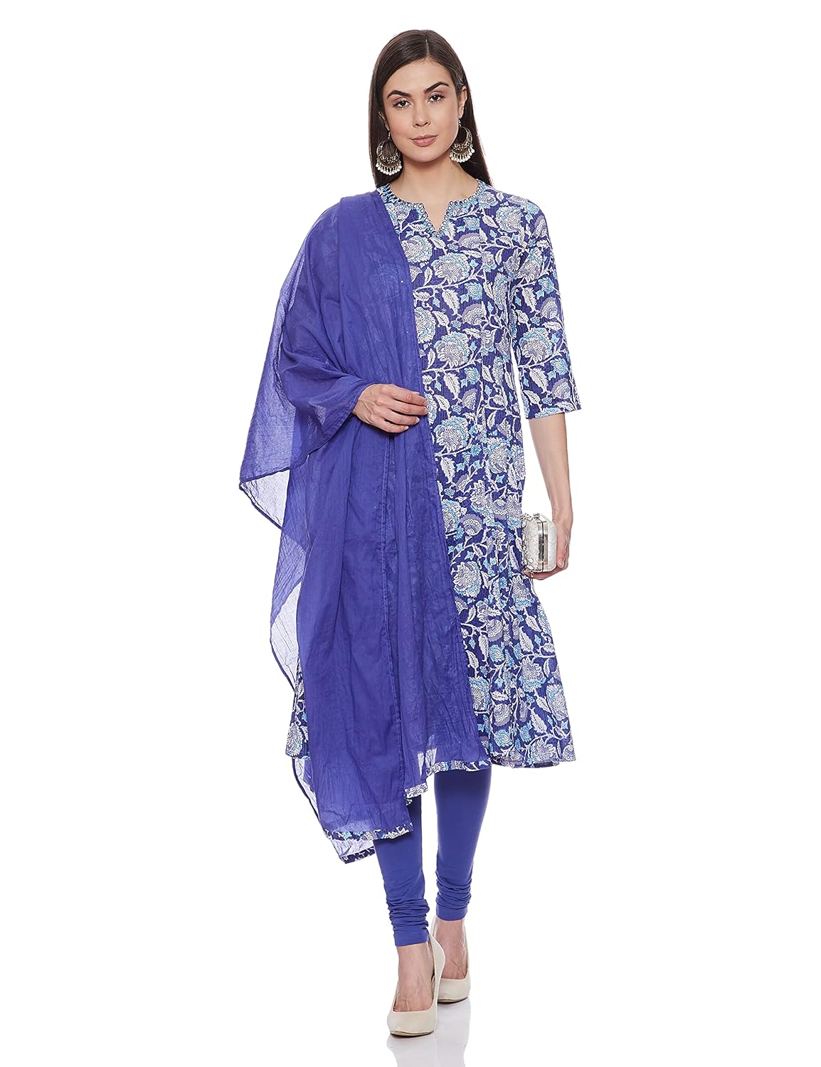 BIBA Women's Cotton Salwar Kurta Dupatta 7 81Td3nuzWJS. SL1500