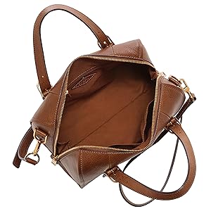 Fossil Carlie Satchel Handbag