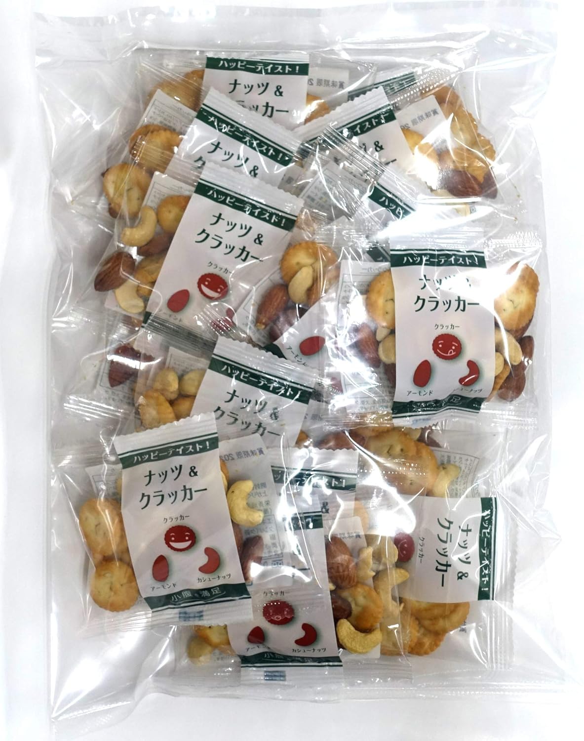 Amazon ナッツ クラッカー 25gx15個 アーモンド カシューナッツ クラッカーのミックス 神戸のおまめさん みの屋 おつまみ 珍味 通販