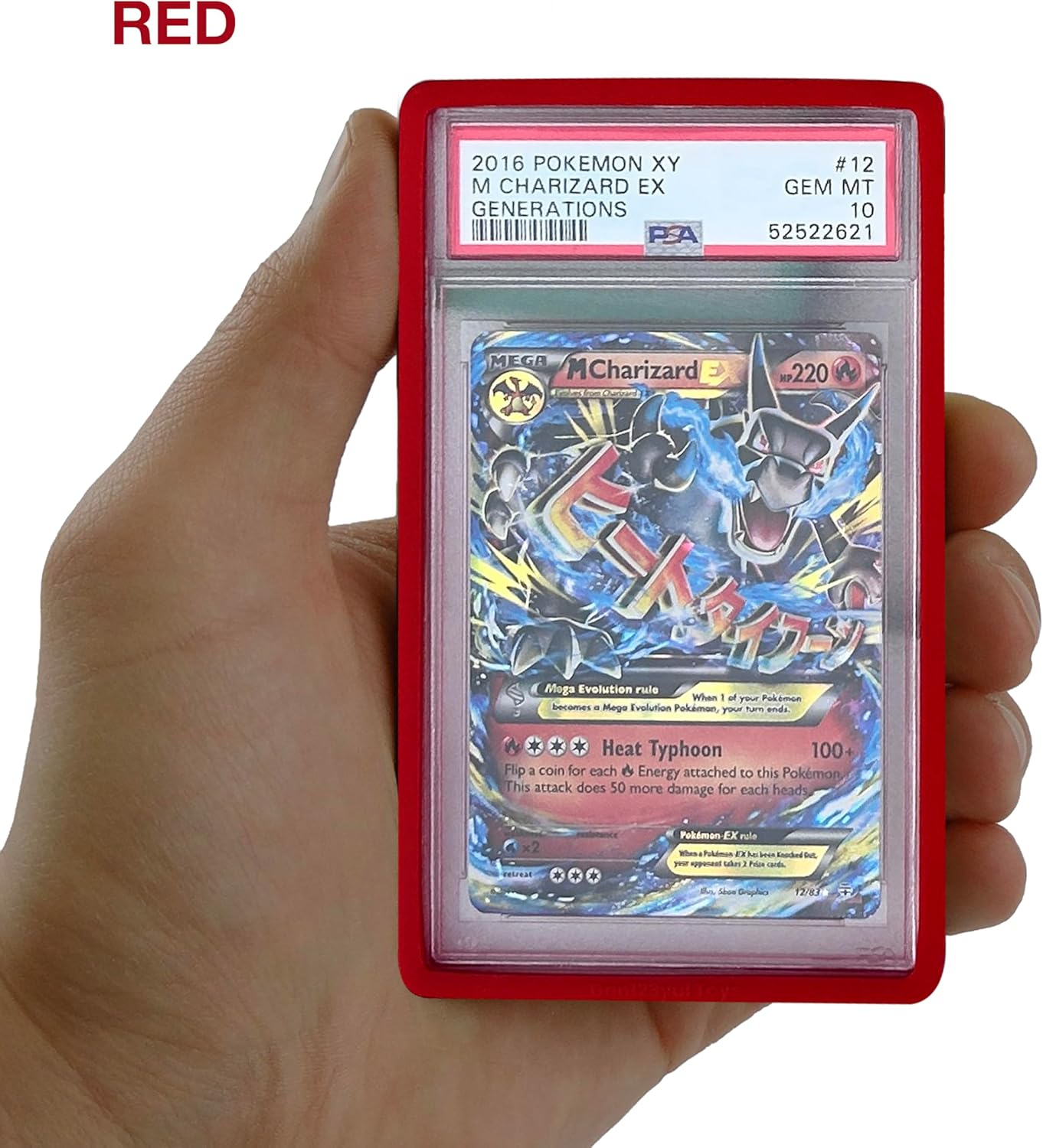 5X Dan123yal Toys Bumper Guard for PSA or Standard Graded Cards| Stacking Design | Corner and Edge Protector | [5 Pack Rainbow]