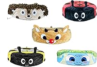 Vista 2 de Paquete de dos Rascal: Cualquier combinación de dos cubiertas de aspiradora robot (Tidy the Turtle & Rudolph the Reindeer)