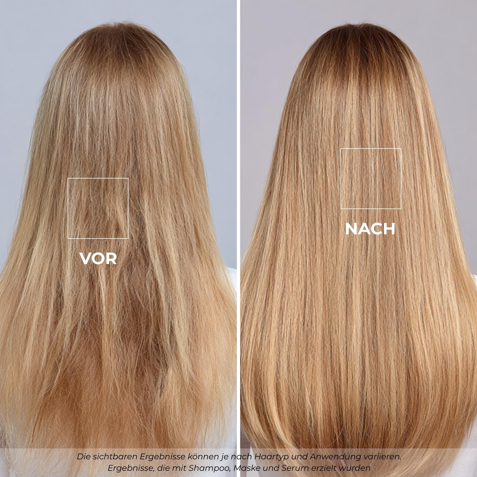 KERARGAN - Keratin 4er Haarpflege-Set Reparatur - 3x250ml+50ml | Shampoo, Conditioner, Haarmaske und Haarserum, komplette Routine zum Reparieren, Glätten und Schützen