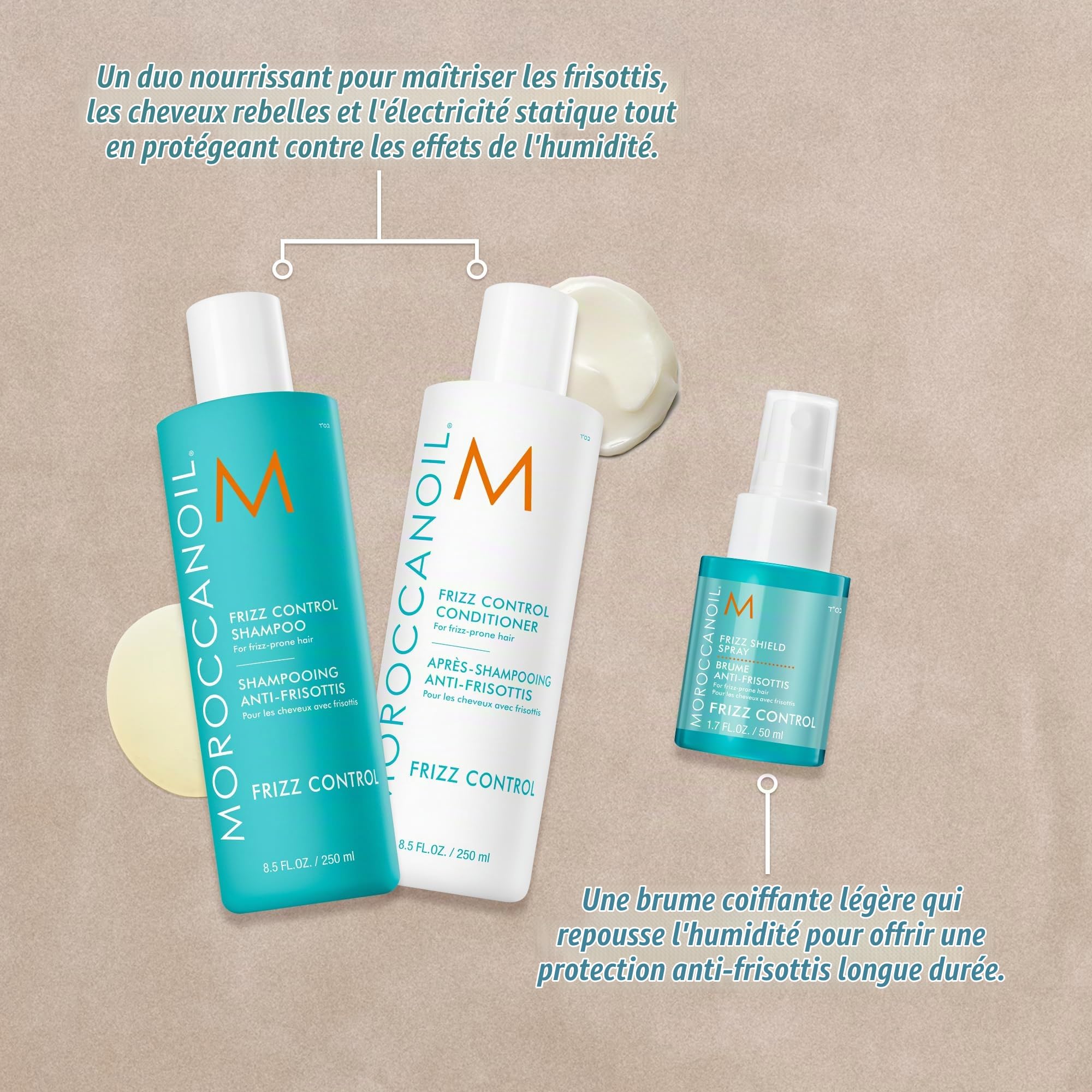 Coffret Cadeau Contrôle des Frisottis pour Cheveux Moroccanoil