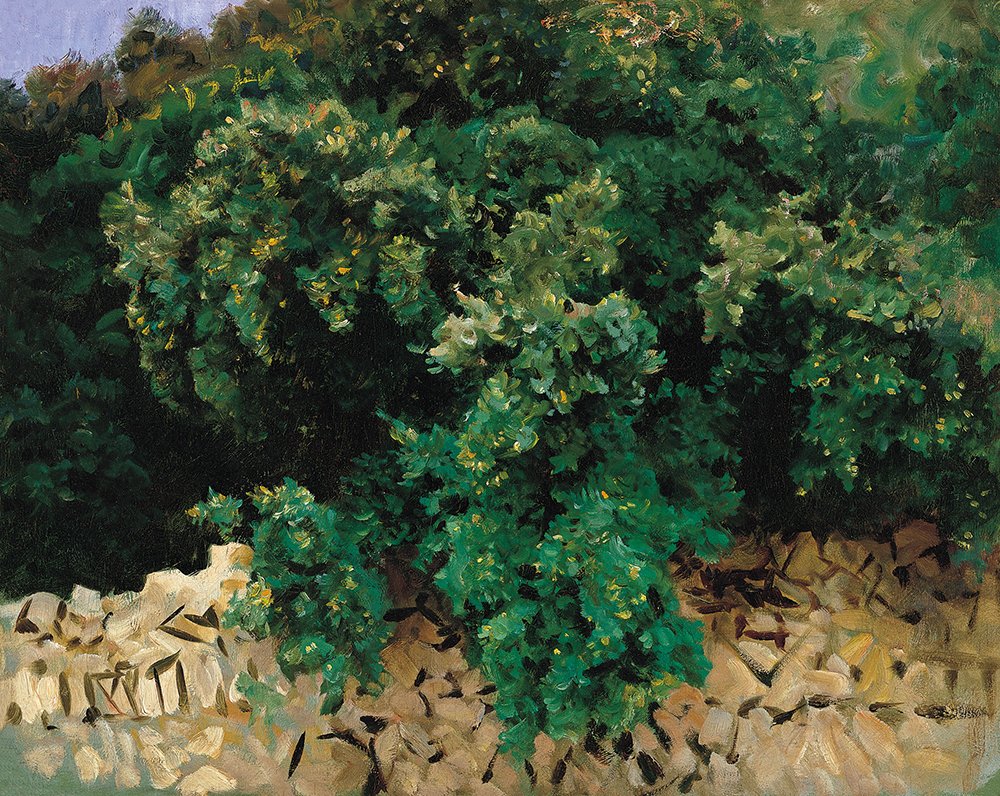 Cuadro pequeño Carrascal Mallorca de Sargent para decorar espacios vacíos