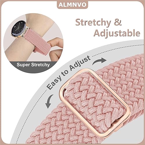 Miniatura 4 de Correa de nailon de 0.787 in para Samsung Galaxy Watch 7654FE 1.575 in 1.732 inactive 25 Pro 1.772 in4 Classic 1.654 in 1.811 inGalaxy 6 Classic