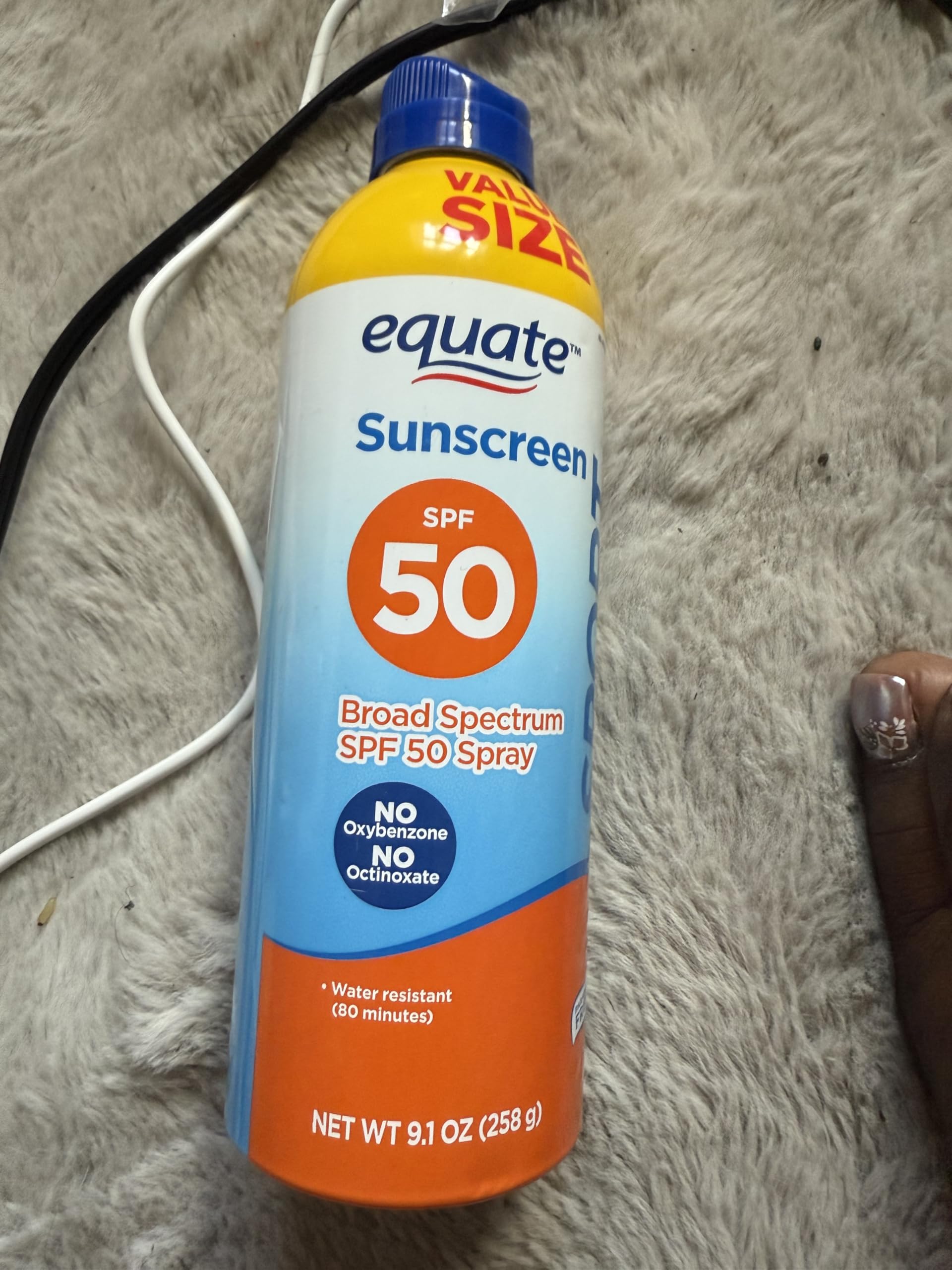New Sport Broad Spectrum Sunscreen Spray Value Size SPF 50 9 1 oz 1 Pack Package May Vary