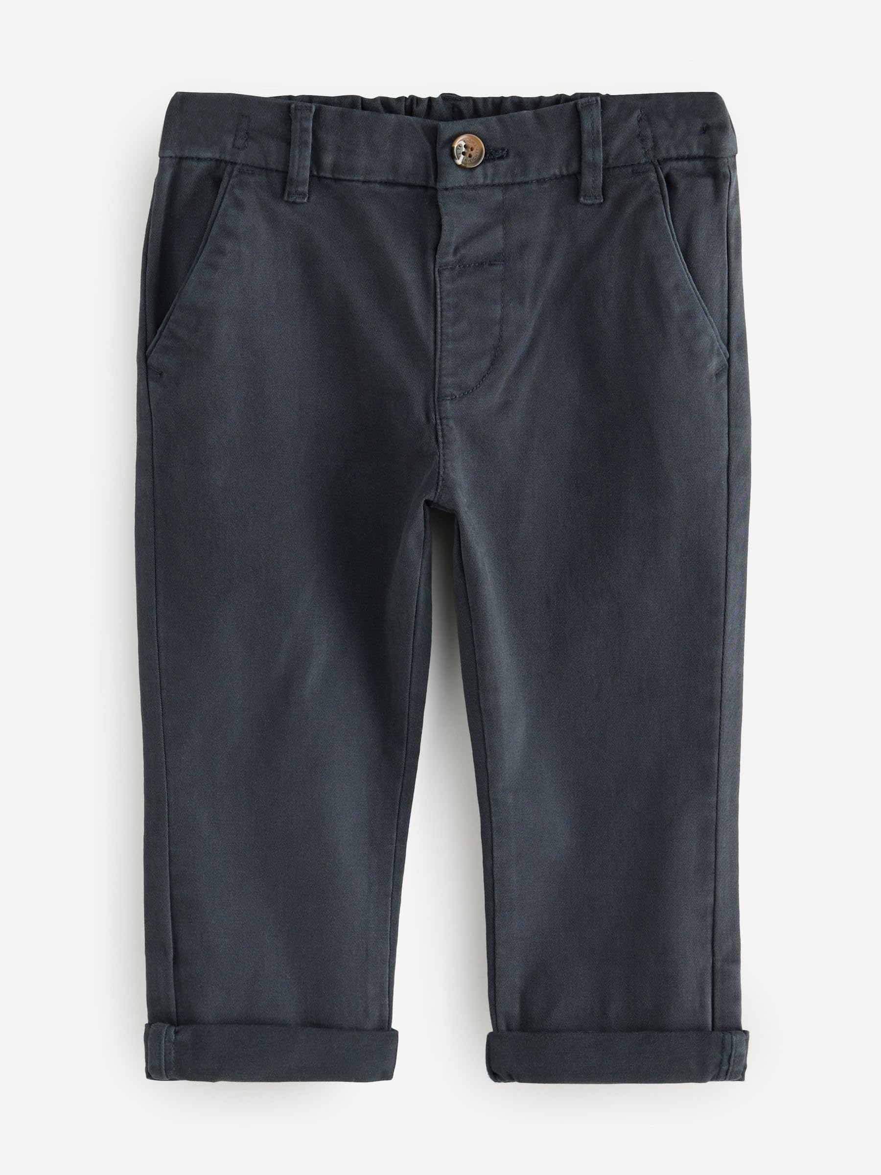 NEXT Jungen Chinohose mit Stretch, 2er-Pack 62-122