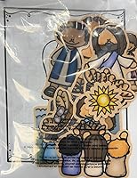 Vista 5 de Jesus Feeds The 5000 Bible Felt Board Story for Flannel Boards