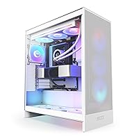 Vista 92 de NZXT Kraken 280 RGB - Enfriador líquido de CPU AIO RL-KR280-W1-11.024 in - Pantalla LCD cuadrada personalizable de 1.54 pulgadas para imágenes
