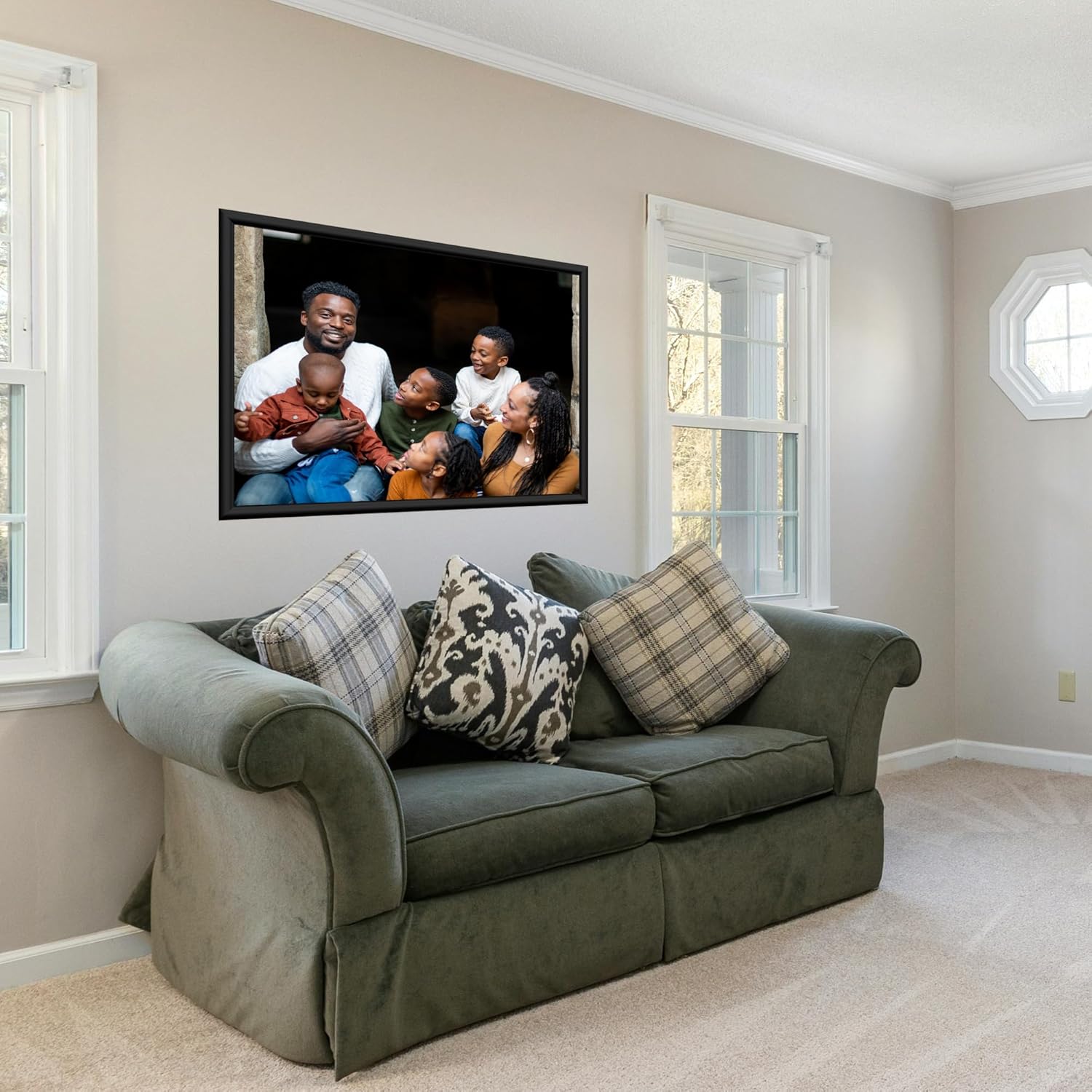 INNOVART Aluminum Snap Frame for Poster 16” x 24”, Front Load Snap Frame Poster with PVC Protective Film for A2 Size, Waterproof Metal Picture Frame Wall Mounting, Easy Open Aluminum Display Profile