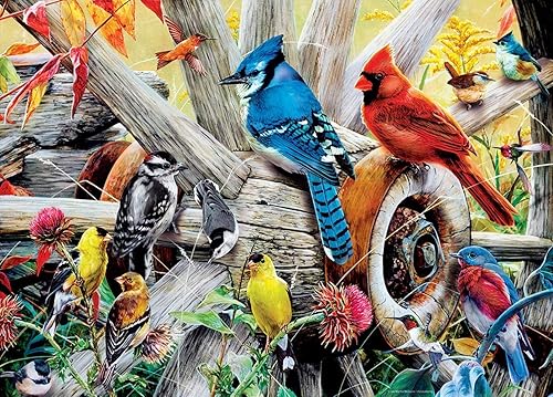 Miniatura 2 de Rompecabezas de 1000 piezas de Backyard Birds