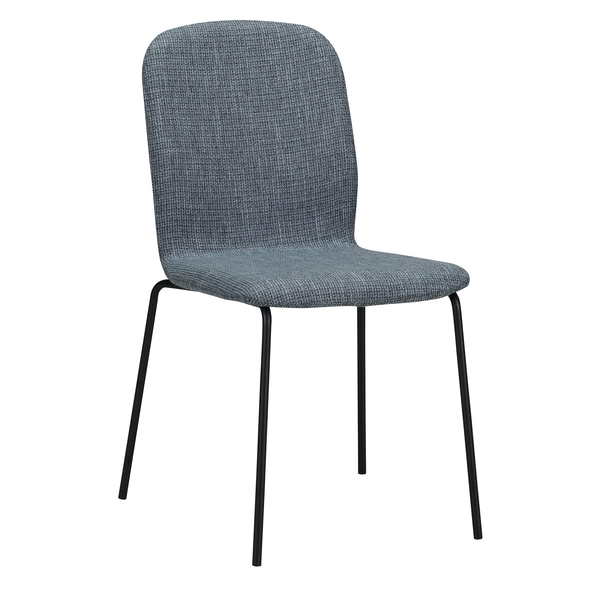 ALBATROS Esszimmerstühle 4er Set ENNA, grau - stapelbar, bequemer Polsterstuhl - Eleganter Küchenstuhl, Stuhl Esszimmer oder Esstisch Stuhl, Konferenzstuhl