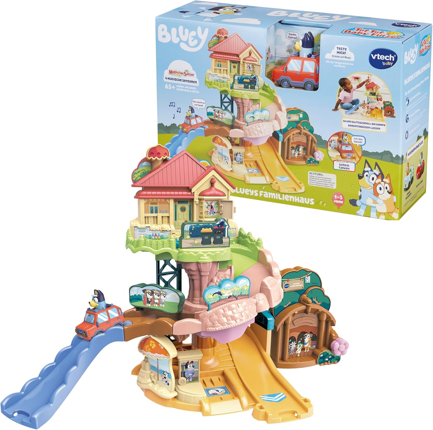 Vtech Tut Tut Baby Flitzer Blueys Family House