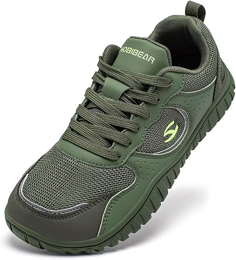 HOBIBEAR Zapatos Barefoot para Mujeres y Hombres | Caja de Dedos Ancha | Zapatillas Cómodas para Correr en Senderos