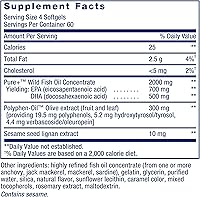 Vista 3 de Tabletas Life Extension Super Omega 3 o DHA con lignanos de sésamo y extracto de aceituna, 240 unidades, 737870161929, 1, 1