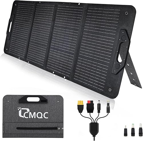 Panel solar portátil 100 vatios 18V paneles solares plegables para estación de energía portátil módulos solares fotovoltaicos células