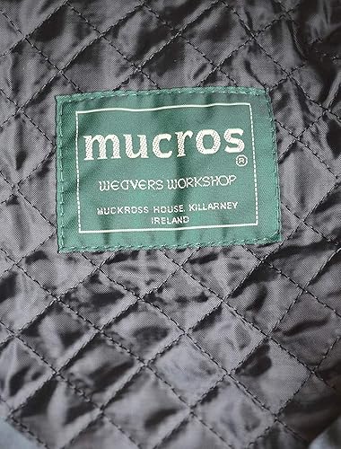 Miniatura 5 de Mucros Weavers Gorra plana irlandesa para hombre fabricada en Irlanda 100 tweed irlandés verde