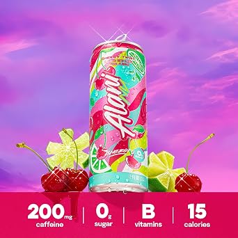 Alani Nu Cherry Twist Sugar Free Energy Drink (Pack of 12)