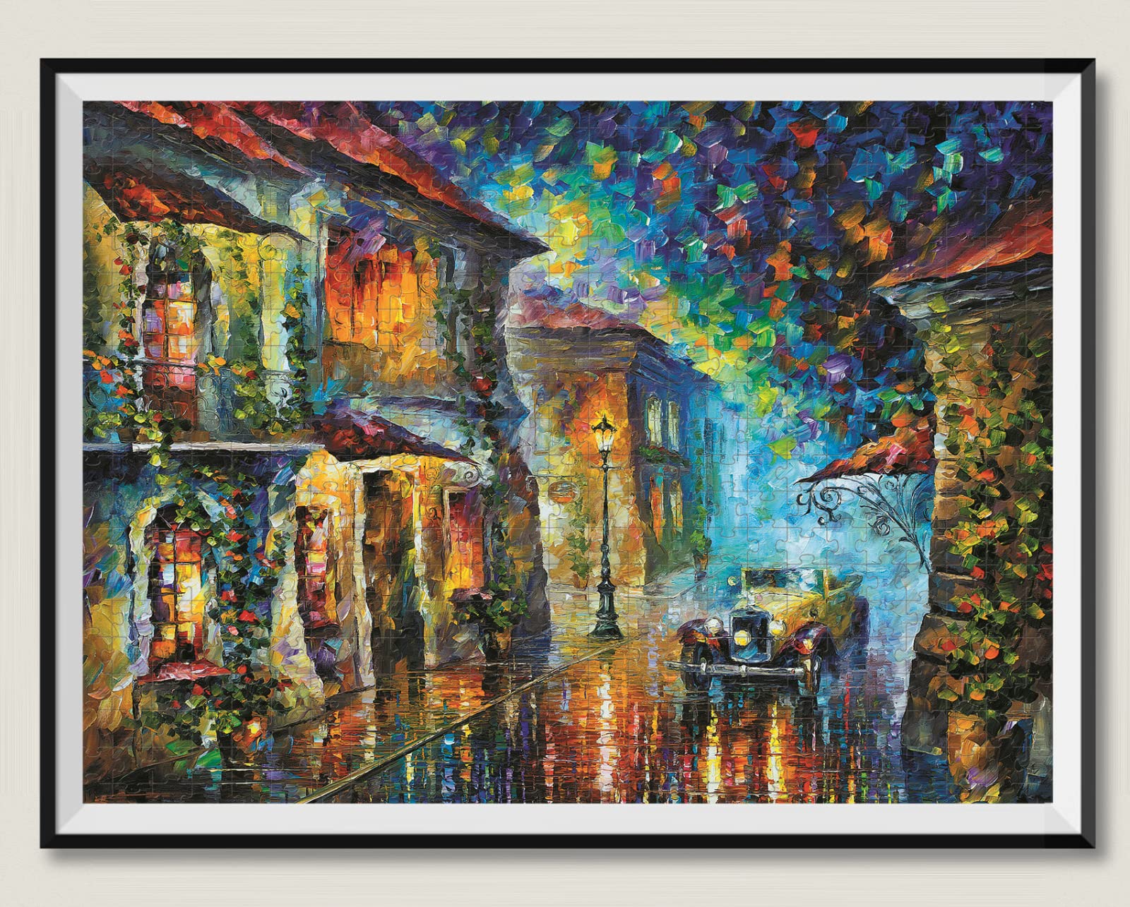 In legno per adulti 5000 pezzi Puzzle Pittura a olio Regalo per auto Tempo libero Intrattenimento Decorazione per feste