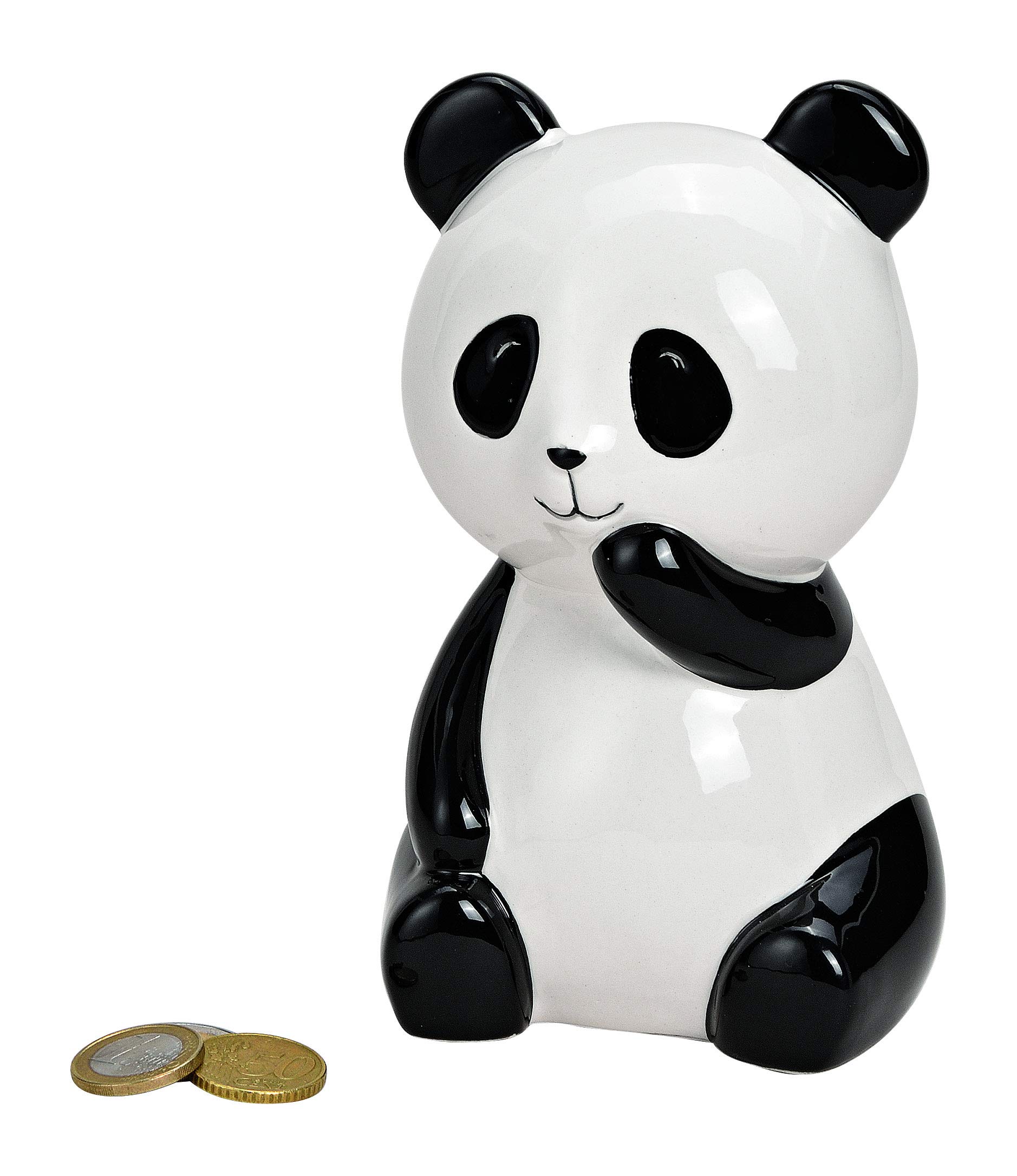 Ceramic Panda Money Box - 10 x 15 x 10 cm