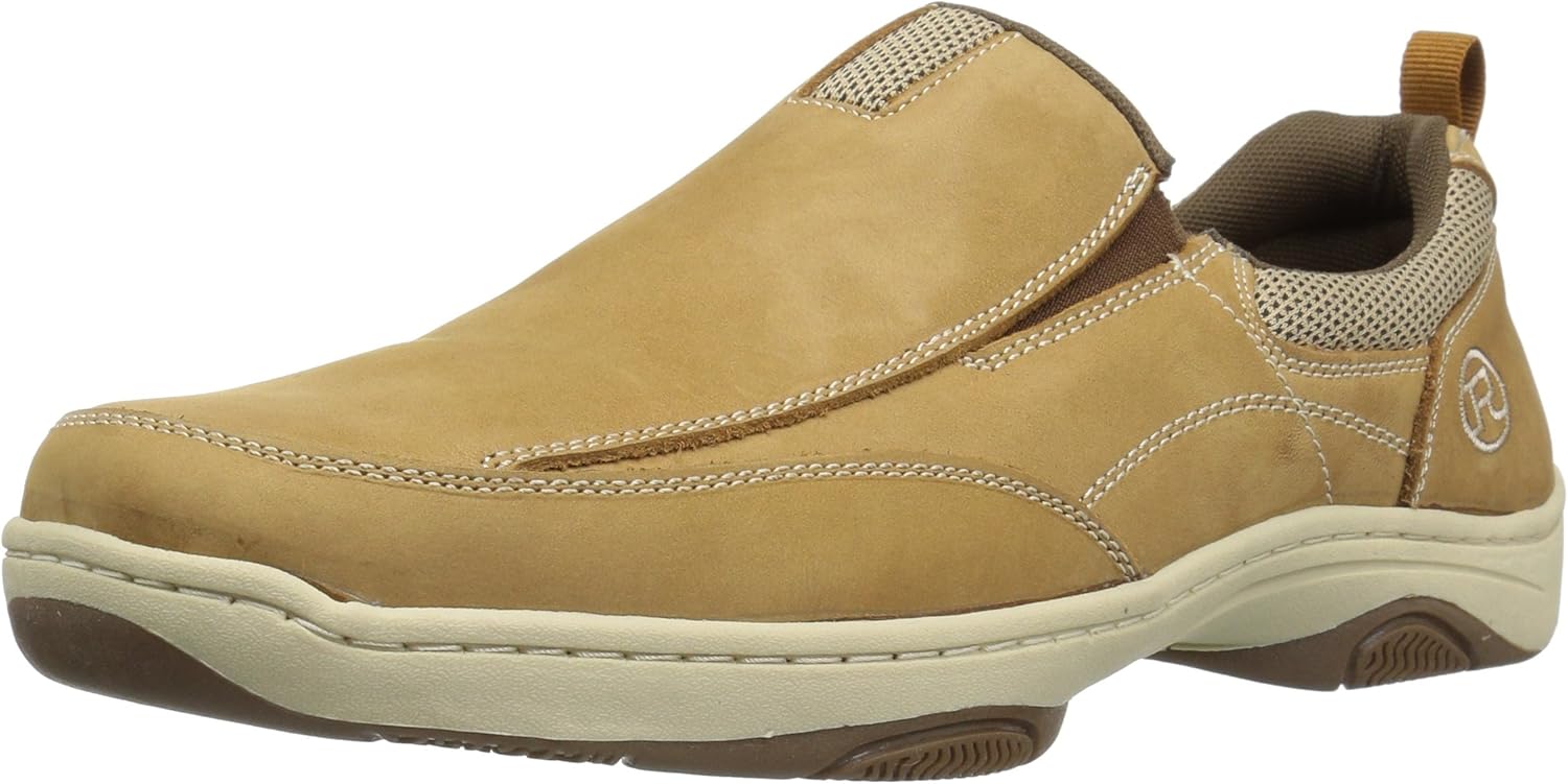 Roper Mens Skipper Shoe, Tan, 7
